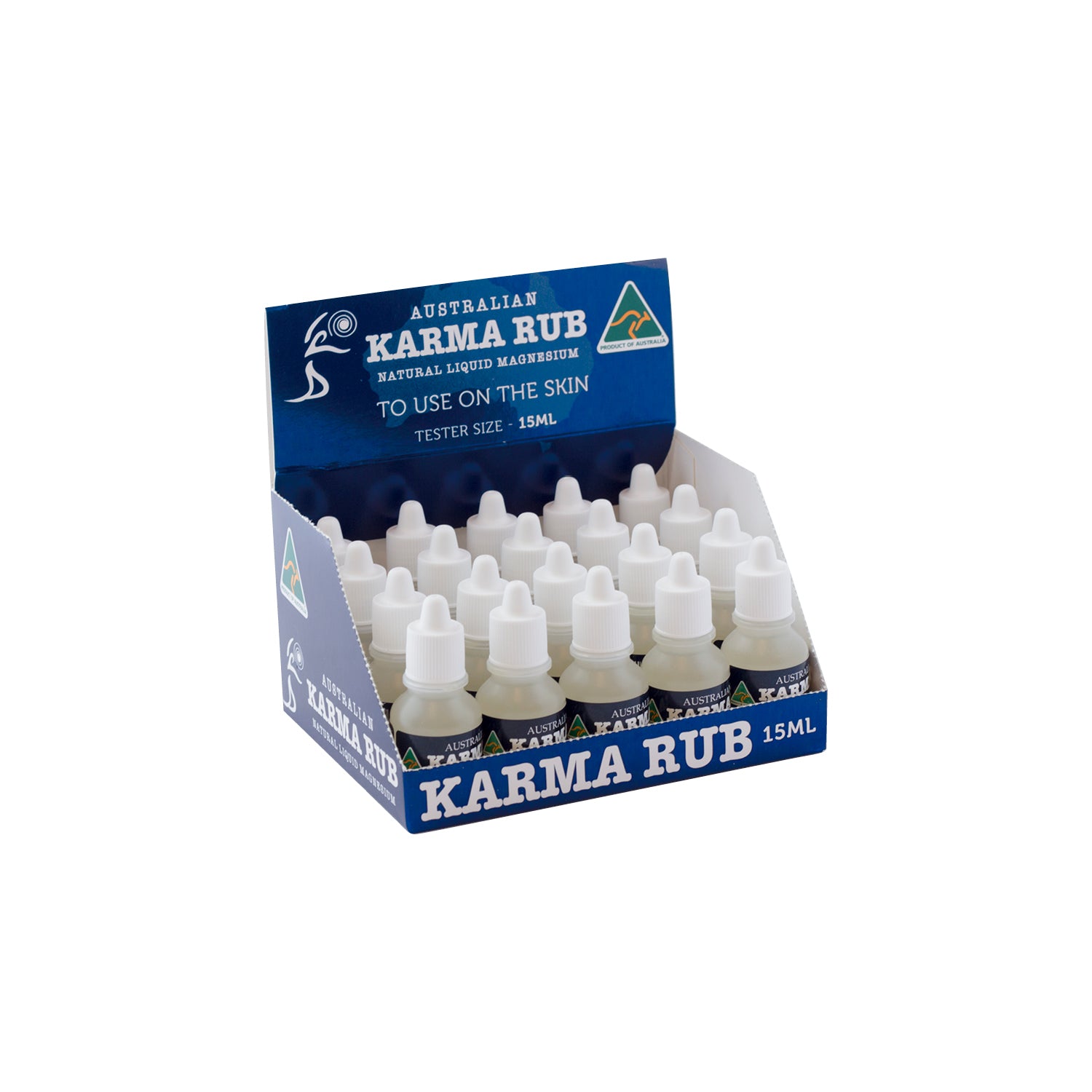 15ml Box (20 units) Karma Rub Magnesium